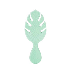 Wet Brush Go Green Mini Detangler bristles closeup show gentle glide through knots