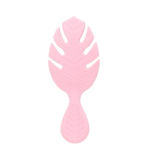 Wet Brush Go Green Mini Detangler Pink bristles glide through knots with less breakage