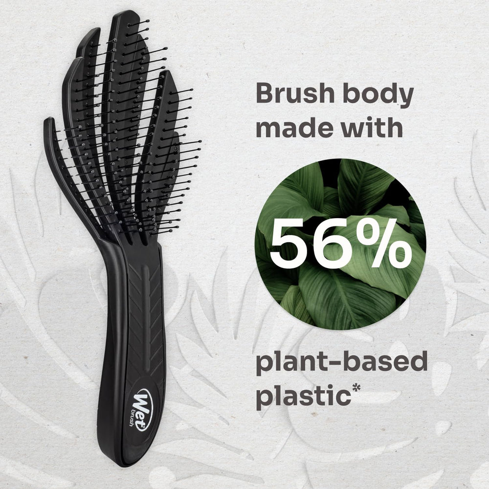 Designed for curly textures to minimize tugging and pain.