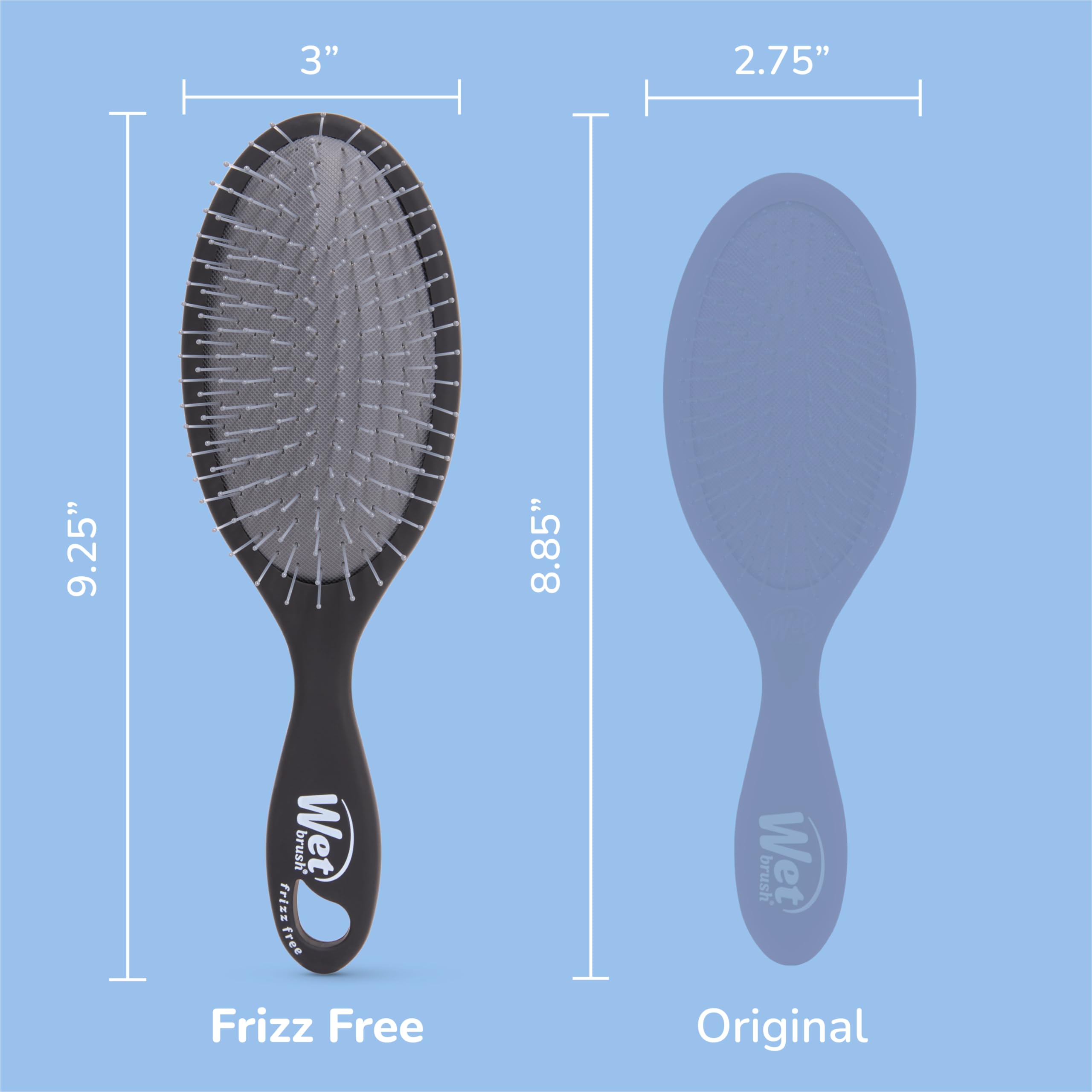 Wet Brush Lightweight Travel-Size Design emphasizes portability for on-the-go styling.
