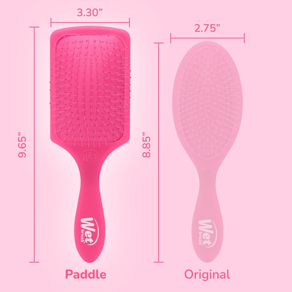 Wet Brush Paddle Detangler is ideal for longer hair types.