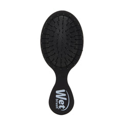 Wet Brush Mini Detangler Black Frost close-up showing IntelliFlex bristles for gentle detangling
