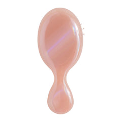 Wet Brush Mini Detangler with bronze iridescence icon for gentle on-the-go knot release on wet or dry hair