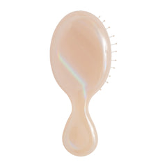 Wet Brush Mini Detangler Cream Iridescence Icon – handle close-up for gentle detangling.