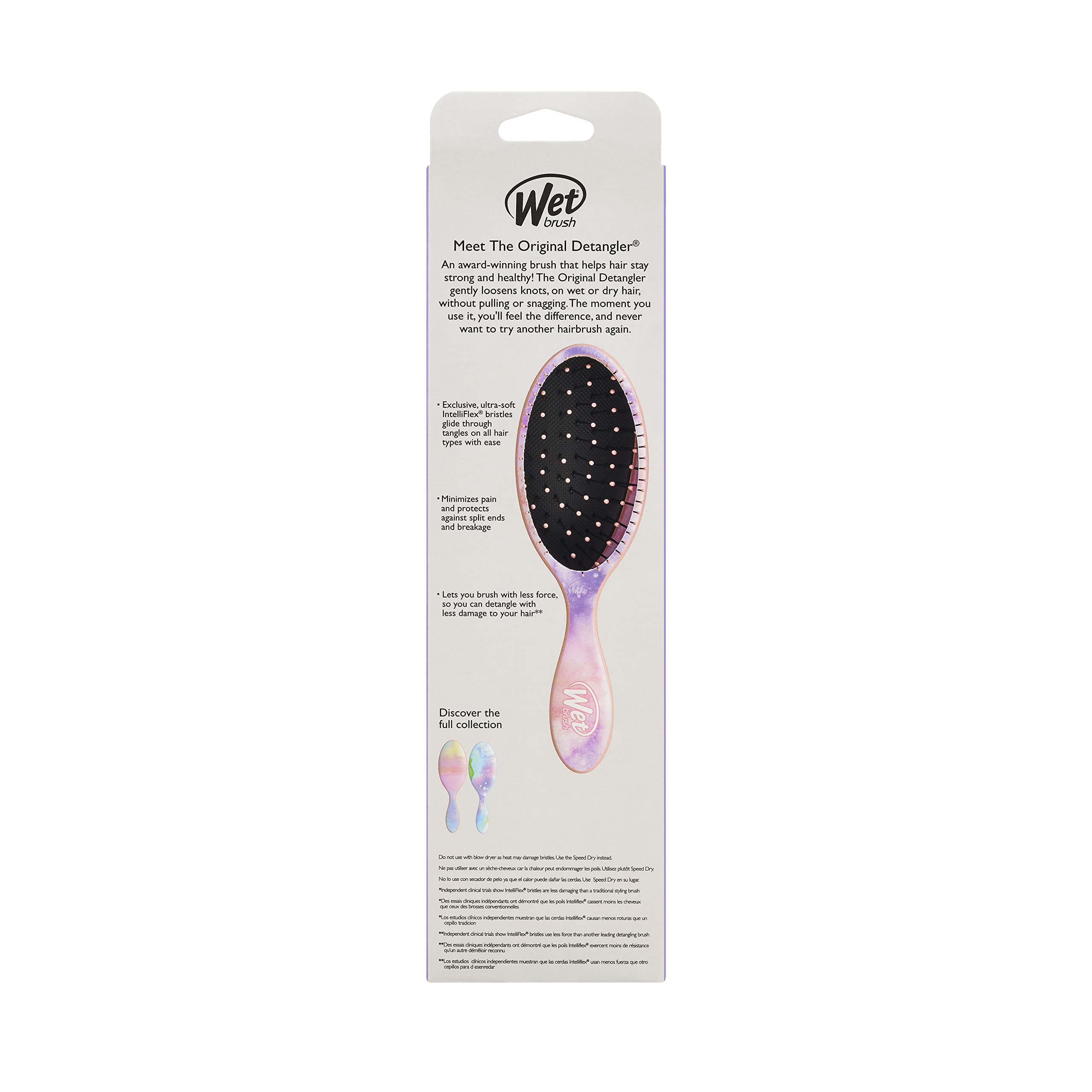 Wet Brush Original Detangler Amazon Exclusive design showcases trusted detangling tool.