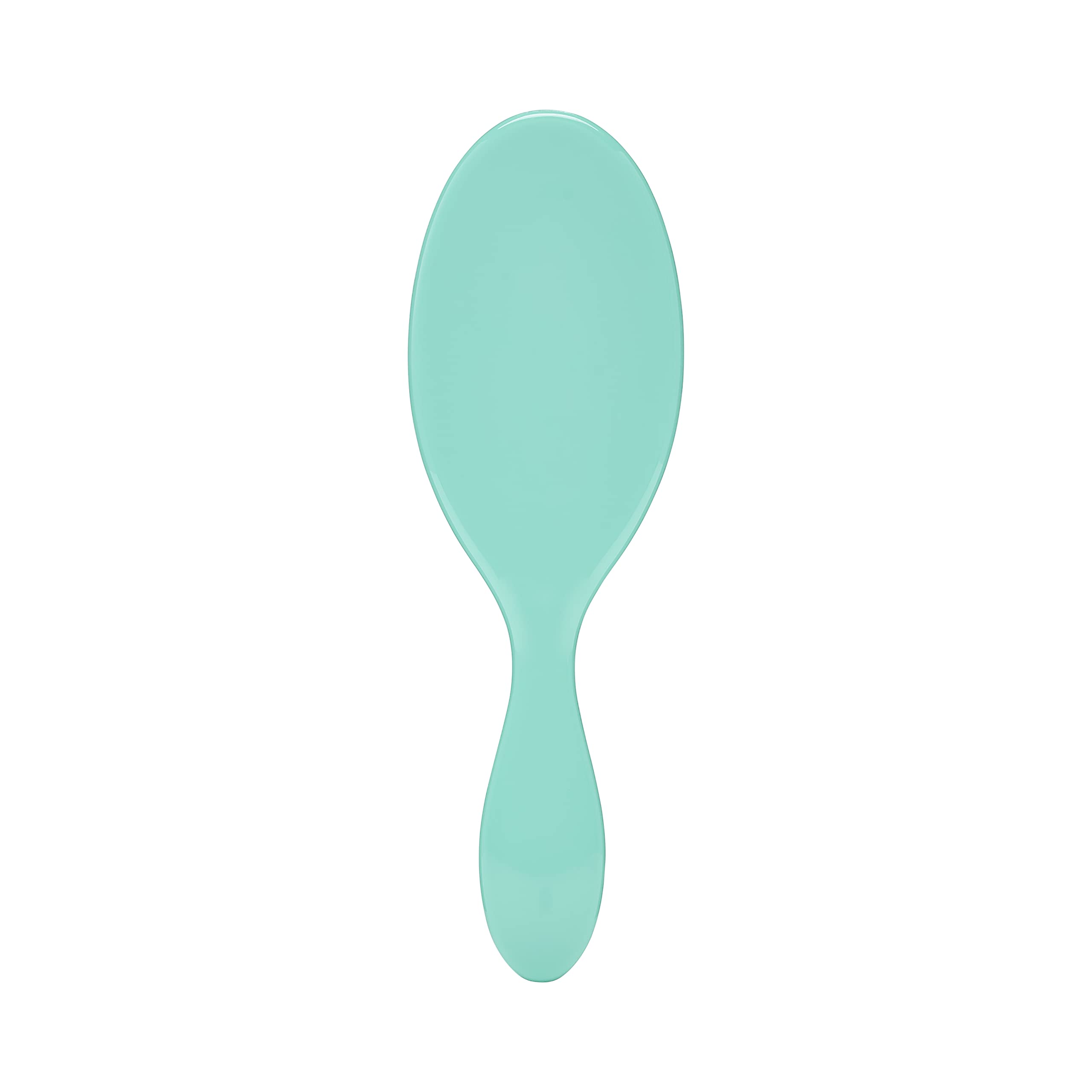 Wet Brush Original Detangler bristle glide action shown on tangled hair.