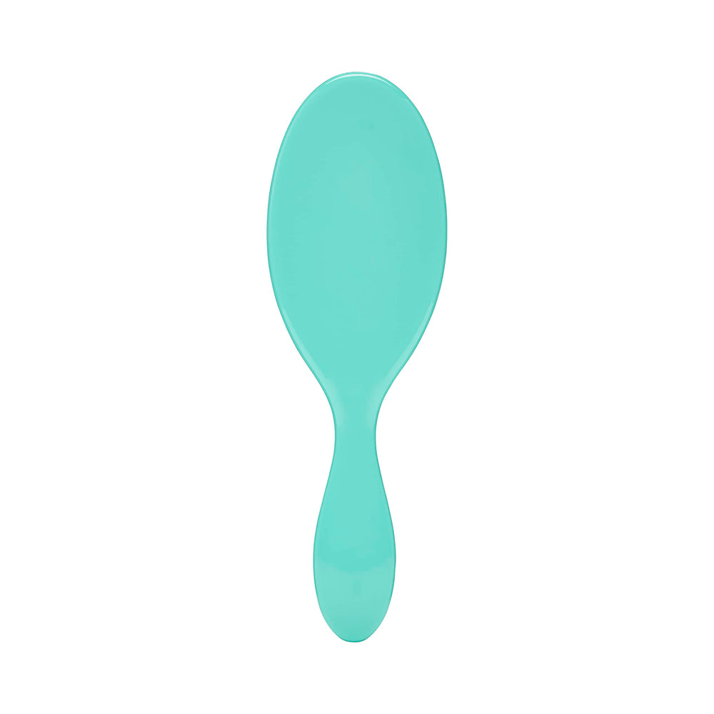 Wet Brush Original Detangler bristle glide action shown on tangled hair.