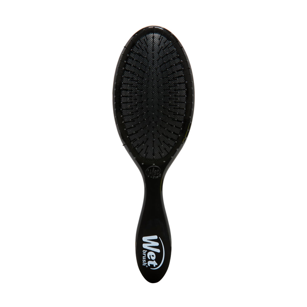 Wet Brush Original Detangler close-up with IntelliFlex bristles easing knots