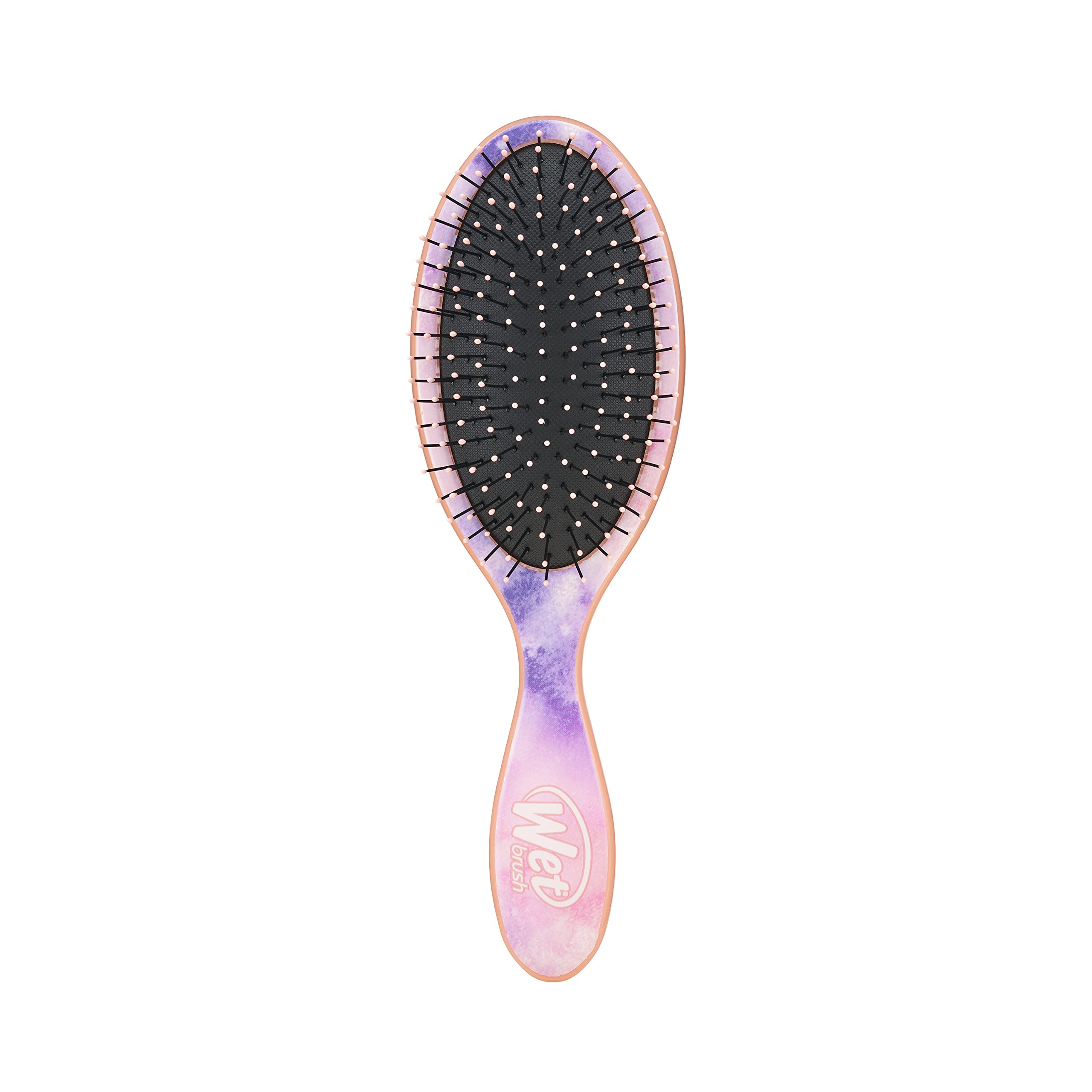 Wet Brush Original Detangler Color Wash brush closeup for gentle detangling.