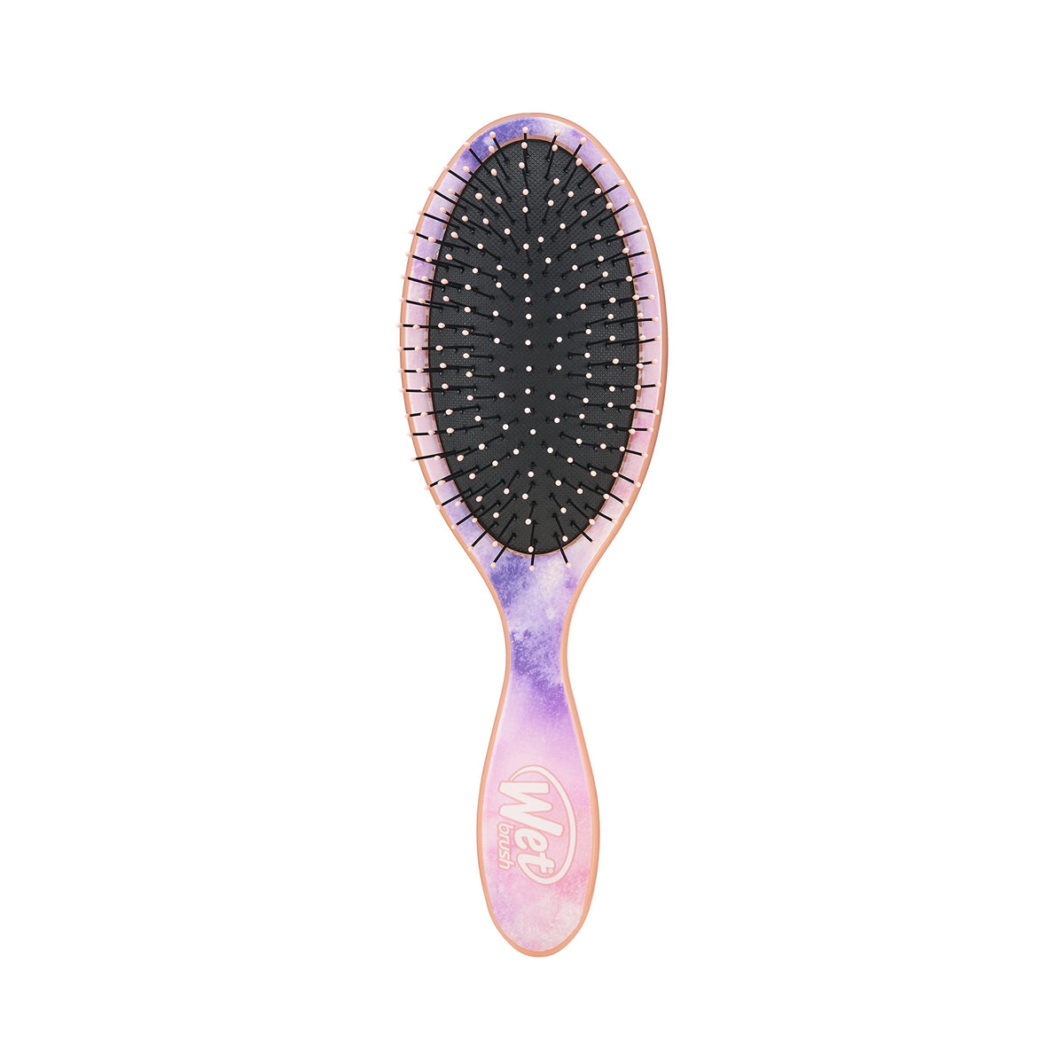 Wet Brush Original Detangler Color Wash brush closeup for gentle detangling.