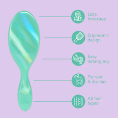 Wet Brush Original Detangler ergonomic handle supports comfortable styling sessions.