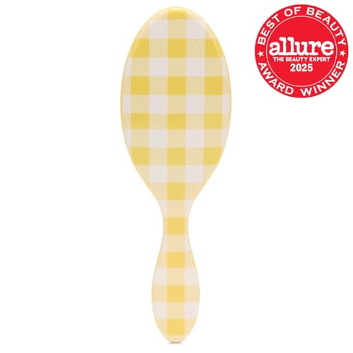 Wet Brush Original Detangler Golden Gingham packaging highlighting limited edition design for stylish detangling