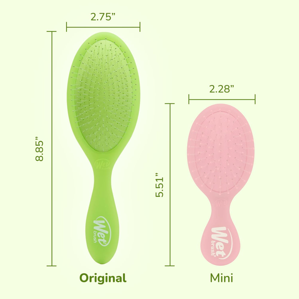 Wet Brush Original Detangler Lime-a-rita packaging with vibrant summer design.