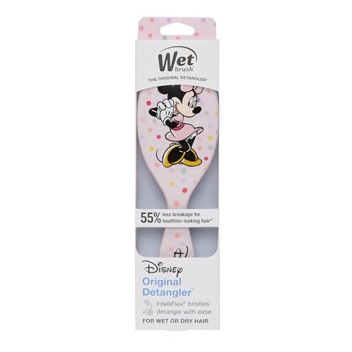 Wet Brush Original Detangler non-slip handle provides comfortable grip