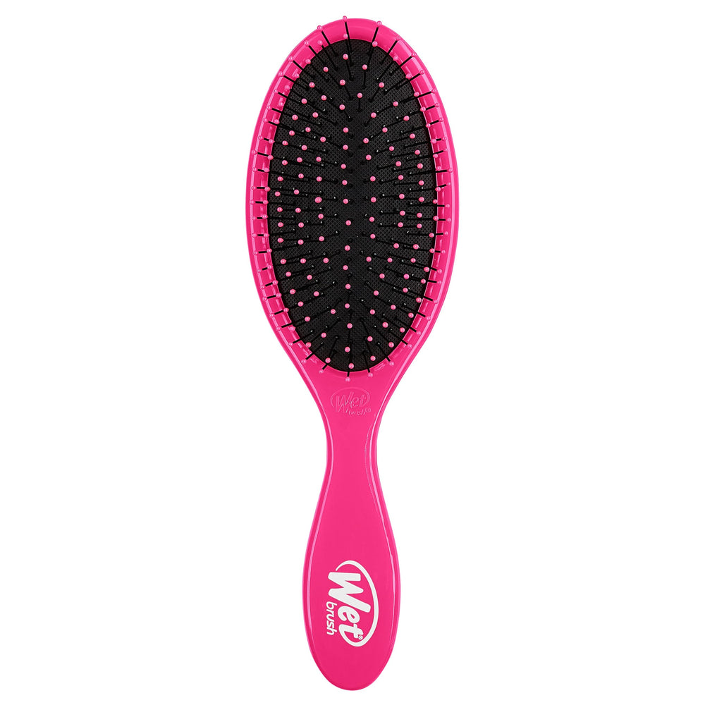 Wet Brush Original Detangler pink brush smoothly glides through knots for all hair types