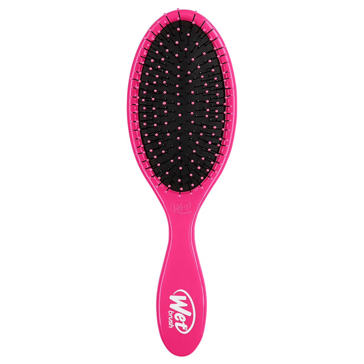Wet Brush Original Detangler pink brush smoothly glides through knots for all hair types
