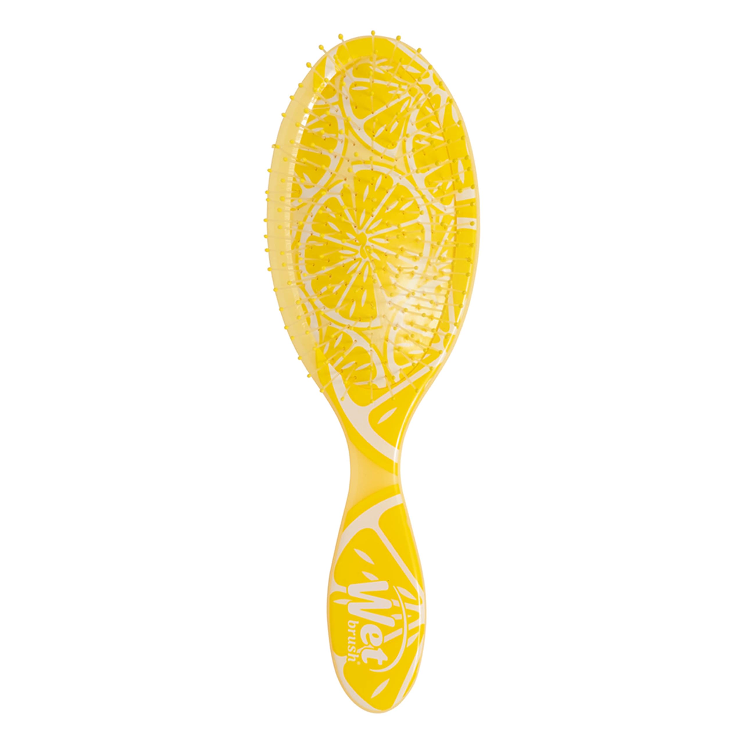 Wet Brush Original Detangler Tutti Fruitti bottle for gentle detangling on wet or dry hair.