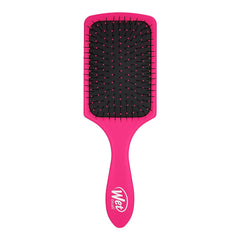 Wet Brush Paddle Detangler in pink glides through wet or dry hair without pulling.