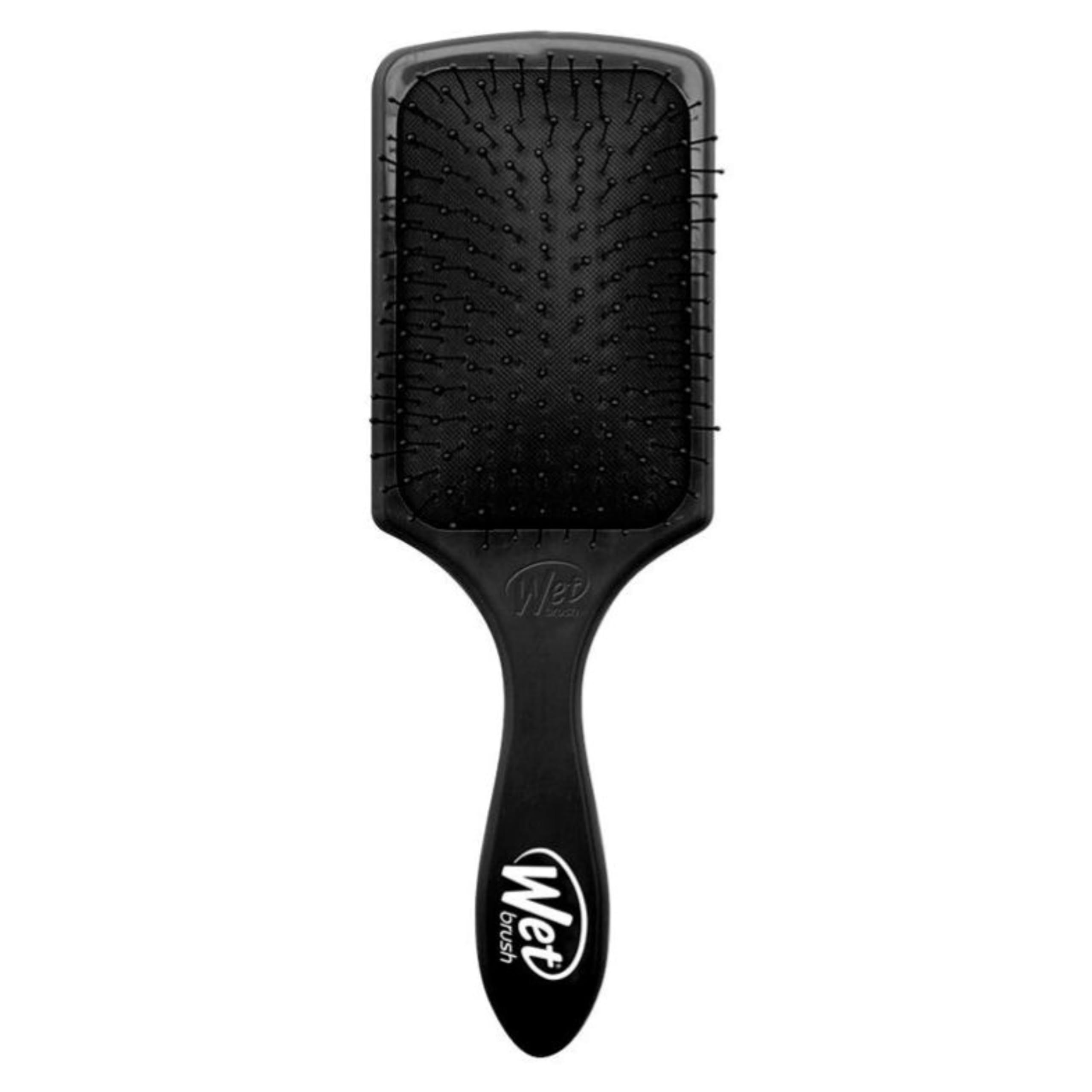 Wet Brush Paddle Detangler for long hair glides smoothly with gentle IntelliFlex bristles