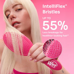Wet Brush Pop Go Detangler ultrasoft IntelliFlex bristles glide through knots
