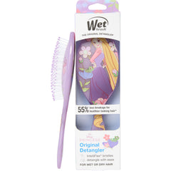 Wet Brush Rapunzel Original Detangler front view for gentle knot removal on wet or dry hair.