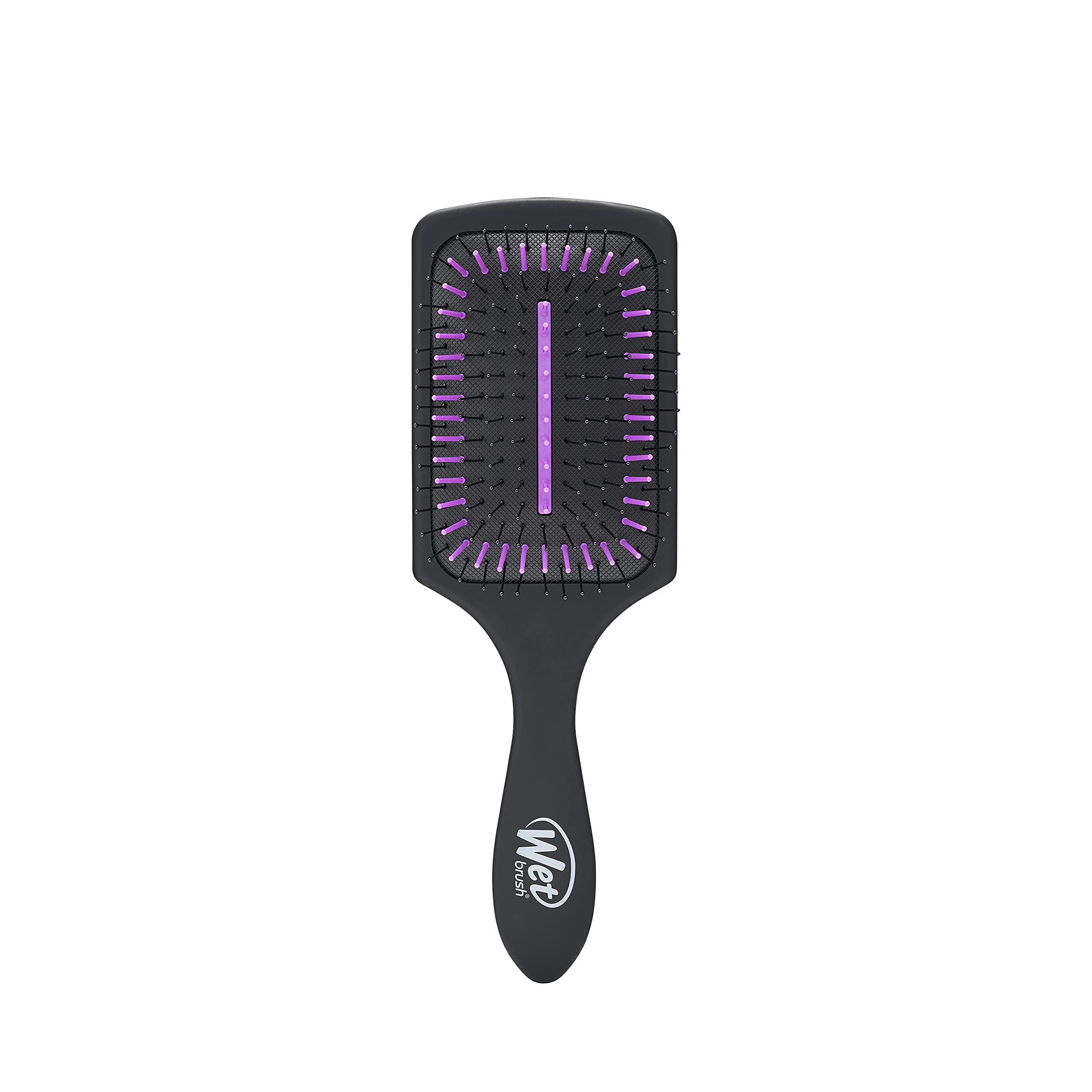 Wet Brush Refresh & Extend paddle detangler with charcoal bristles for smoother detangling.