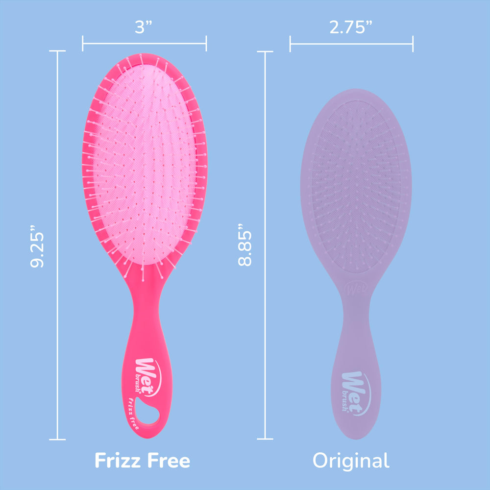 Wet Brush shine enhancement for a glossy finish after use.