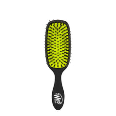 Wet Brush Shine Enhancer front view with purple handle for effortless detangling