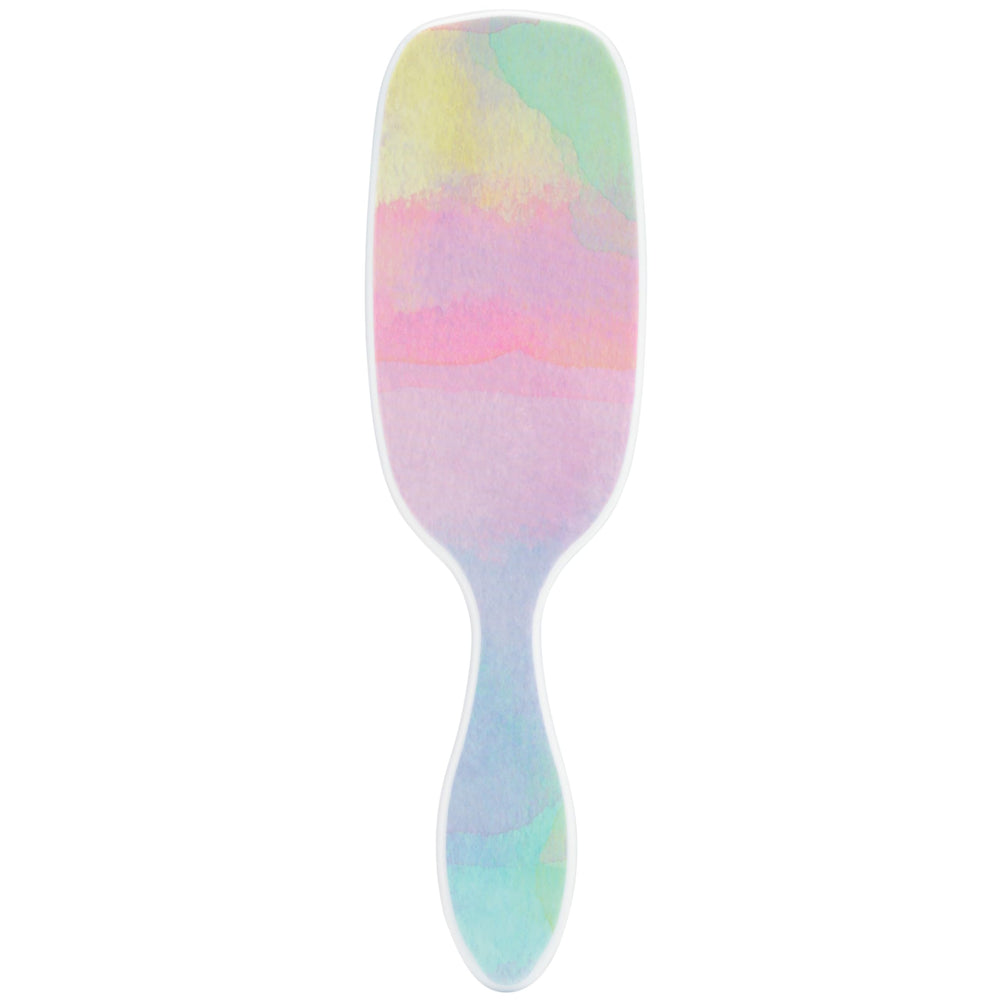 Wet Brush Shine Enhancer Stripes with argan oil infusion for smooth detangling.