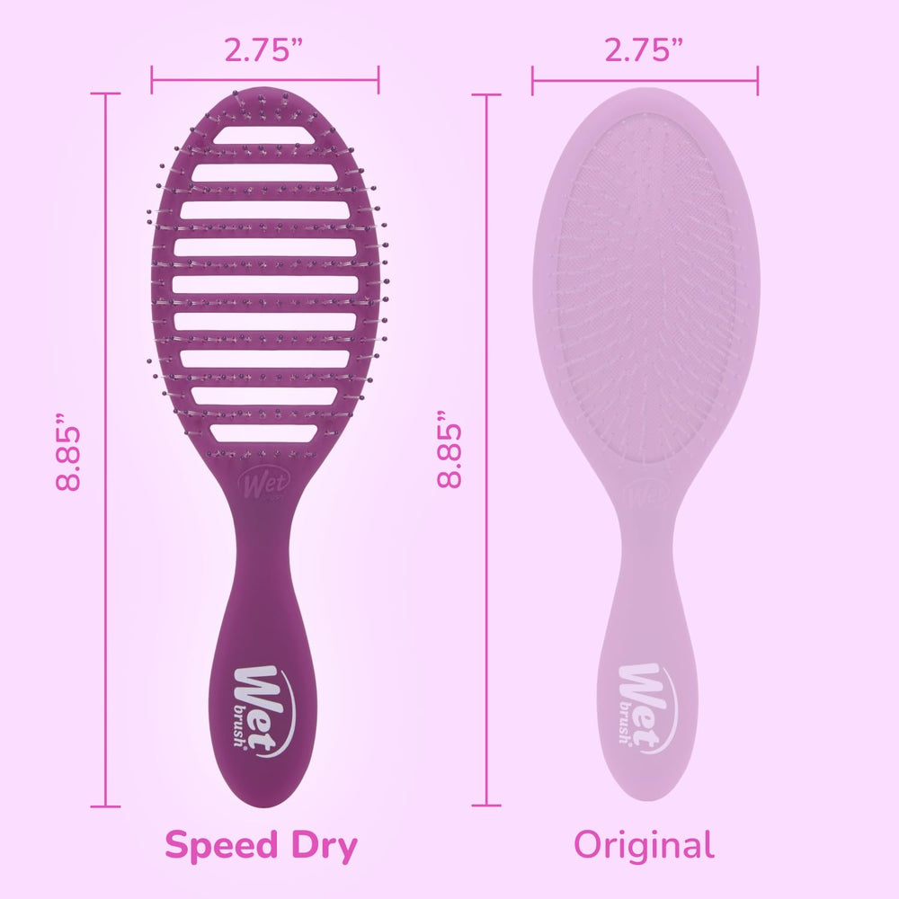 Wet Brush Speed Dry works for all hair types during styling