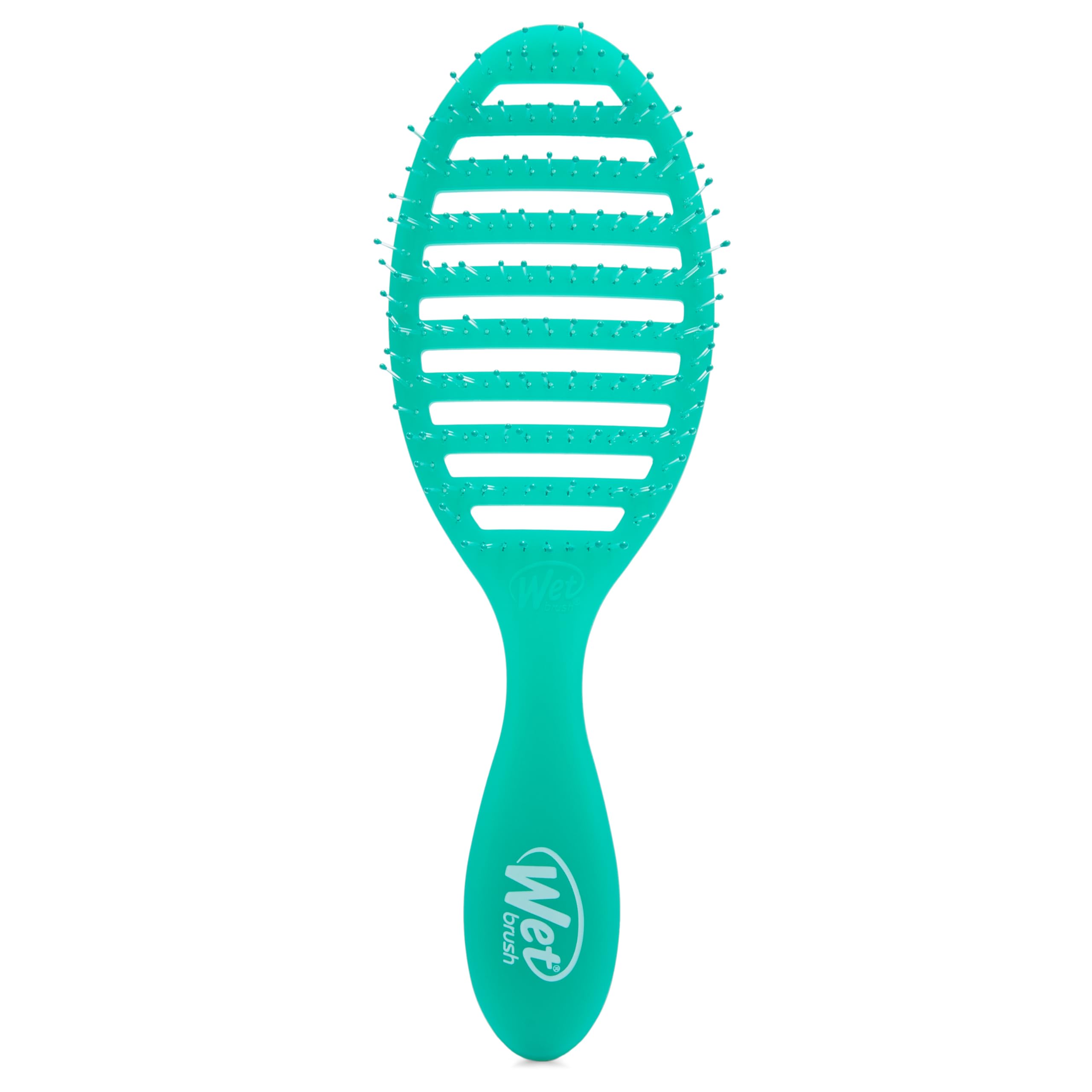 Wet Brush Speed Dry Green Juice bottle, summer edition for quick styling