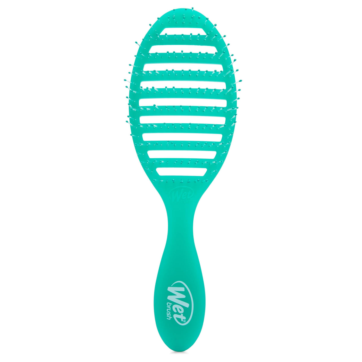 Wet Brush Speed Dry Green Juice bottle, summer edition for quick styling