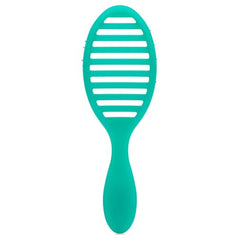 Close-up of Wet Brush Speed Dry Green Juice bristles showing heat-flex detangling