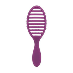 Wet Brush Speed Dry HeatFlex bristles gently detangle while styling