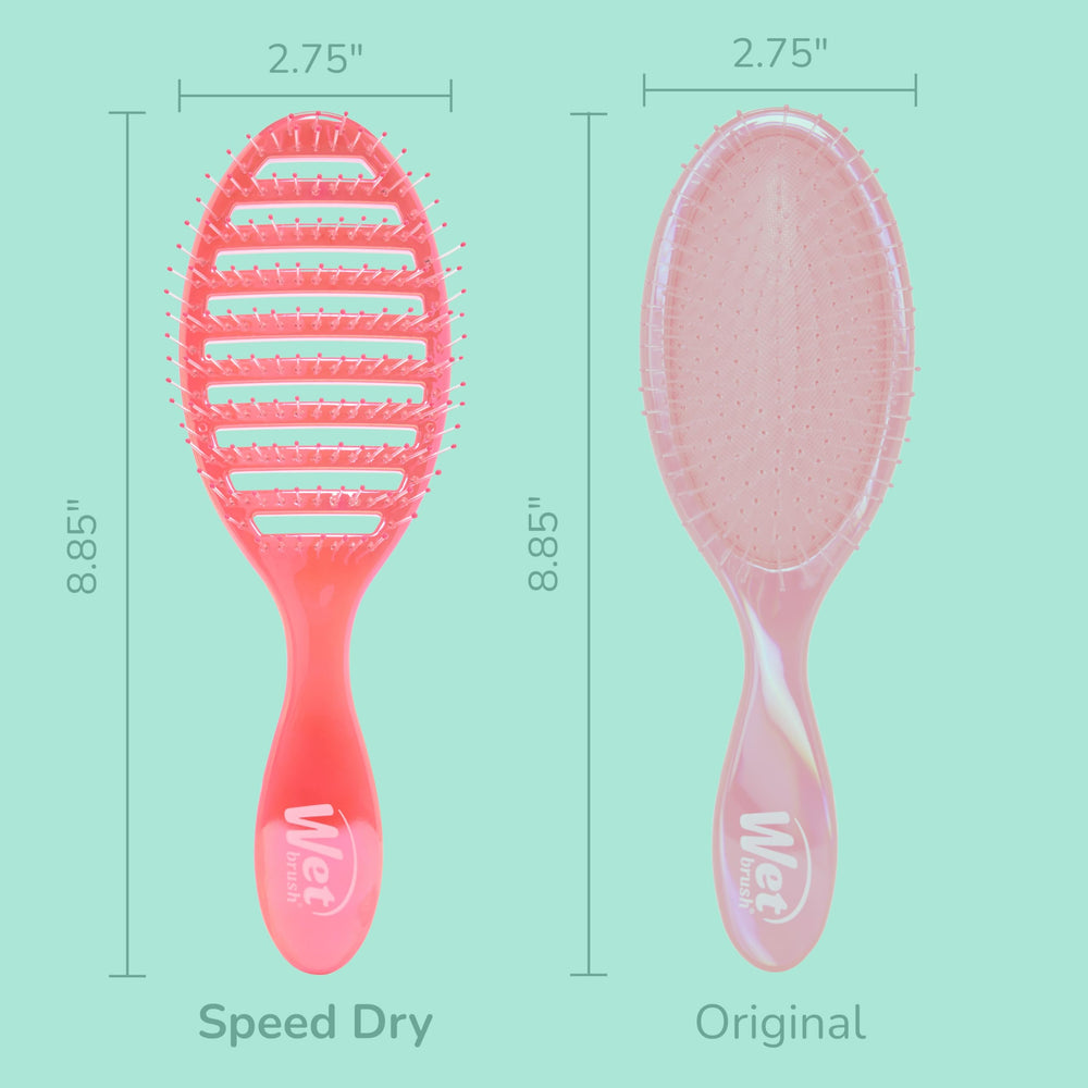Wet Brush Speed Dry limited edition prismatic glow pink looks premium.