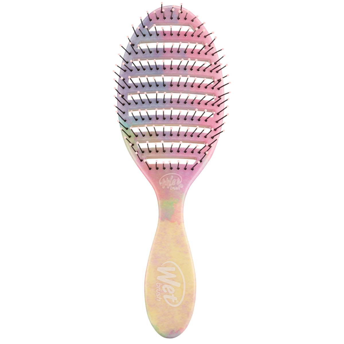 Wet Brush Speed Dry Stripes vented design for faster blow-drying without snagging.