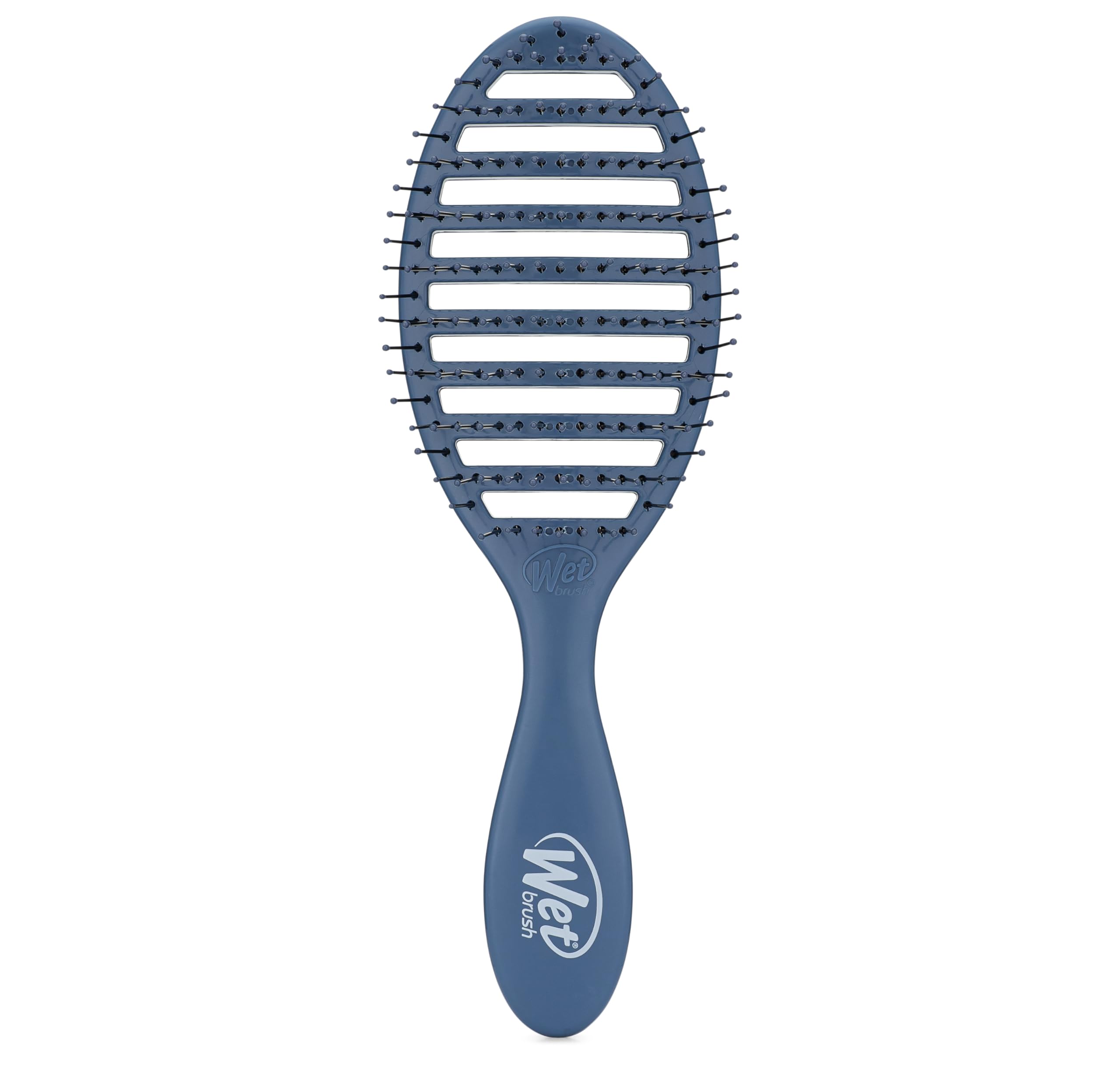 Wet Brush Speed Dry vented design shown for fast drying and gentle detangling.
