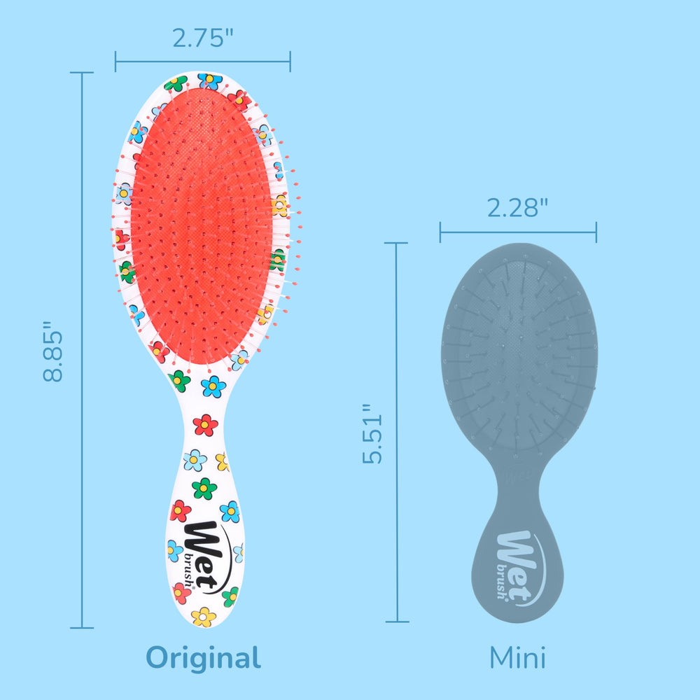 Wet Brush Winnie Pooh wet-dry-use compatibility for easy detangling anytime.