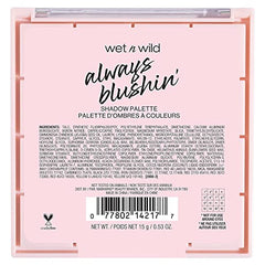 Wet n Wild Always Blushin' Paleta: destellos brillantes para realzar rasgos.