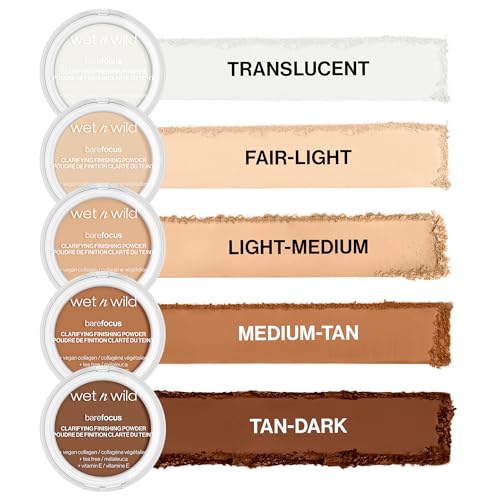 Wet n Wild Bare Focus Clarifying Finishing Powder with Tea Tree Extract clarifies skin.