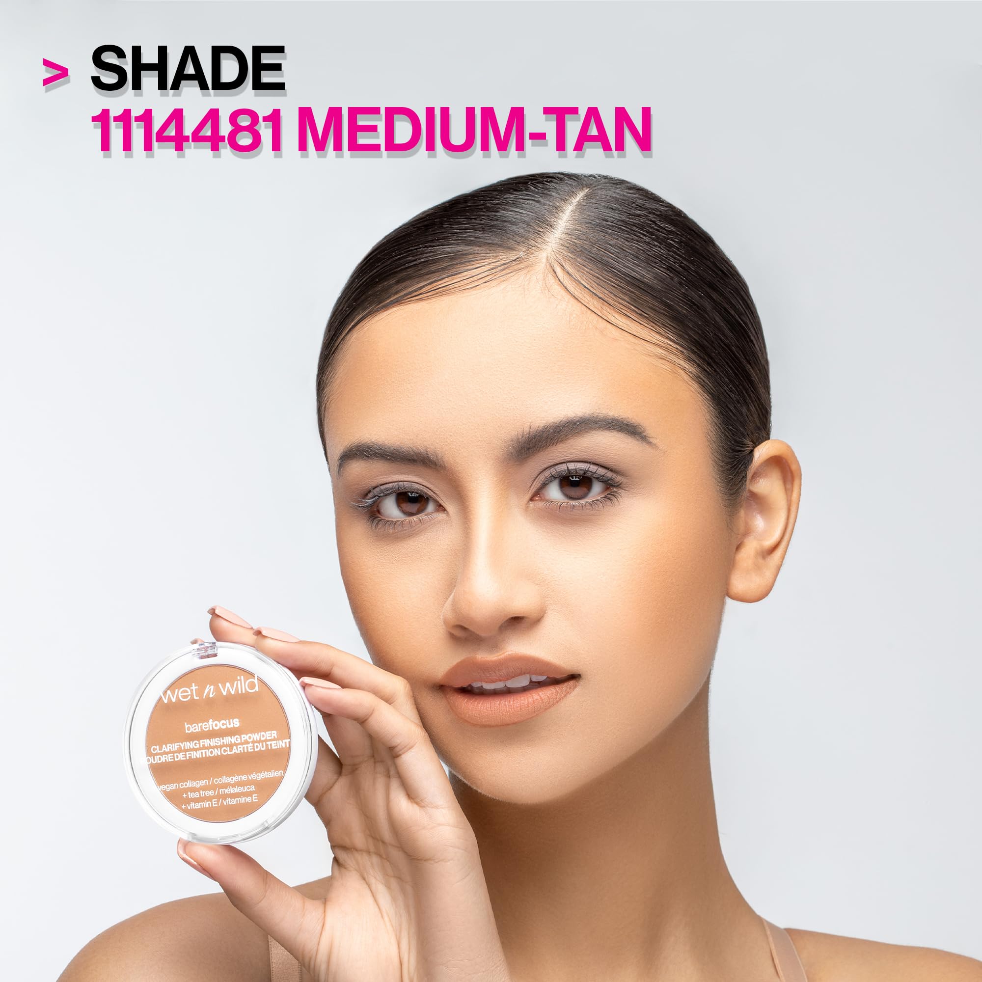 Wet n Wild Bare Focus Vegetable Collagen supports elasticity for a plumper look.
