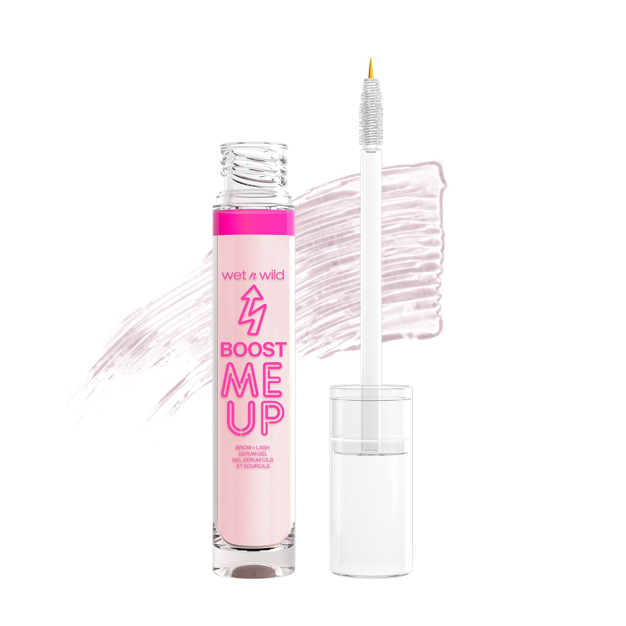 Boost Me Up de wet n wild, empaque transparente para verificar la consistencia.