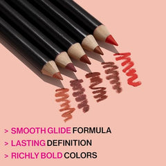 Wet n Wild Brandy Wine lip liner closeup shows creamy formula for smooth glide