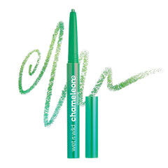 wet n wild Chameleon Chrome eyeliner swatches show multichrome shift for versatile looks