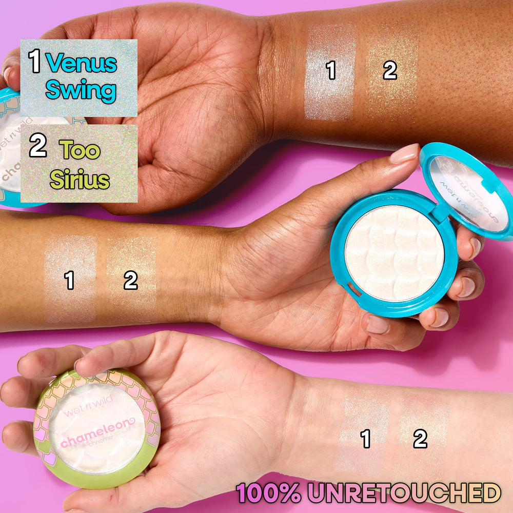 wet n wild iluminador Chameleon Chrome: brillo ajustable para aspectos sutiles o intensos