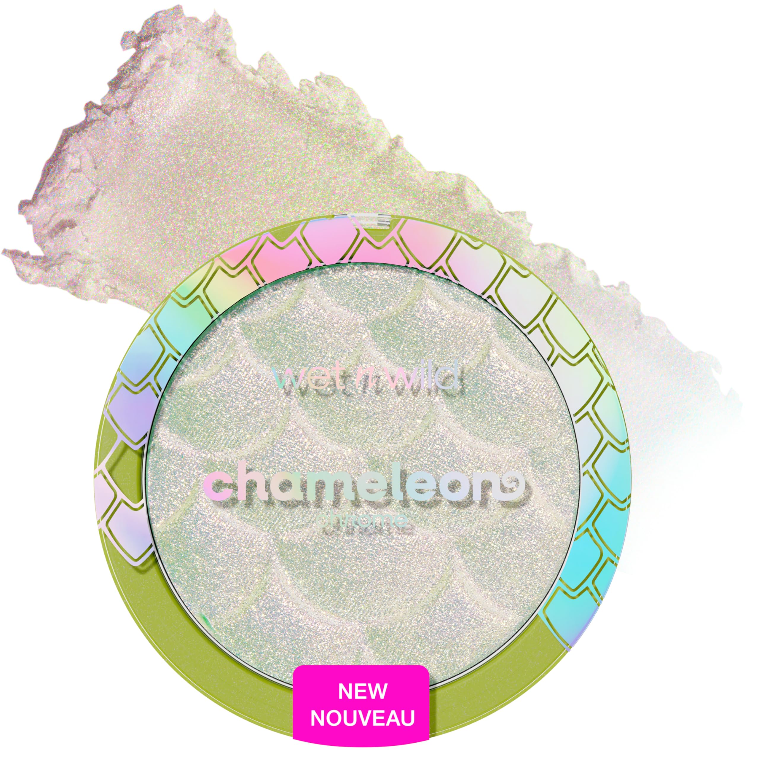 wet n wild Chameleon Chrome iluminador líquido con efecto cromático en pómulos