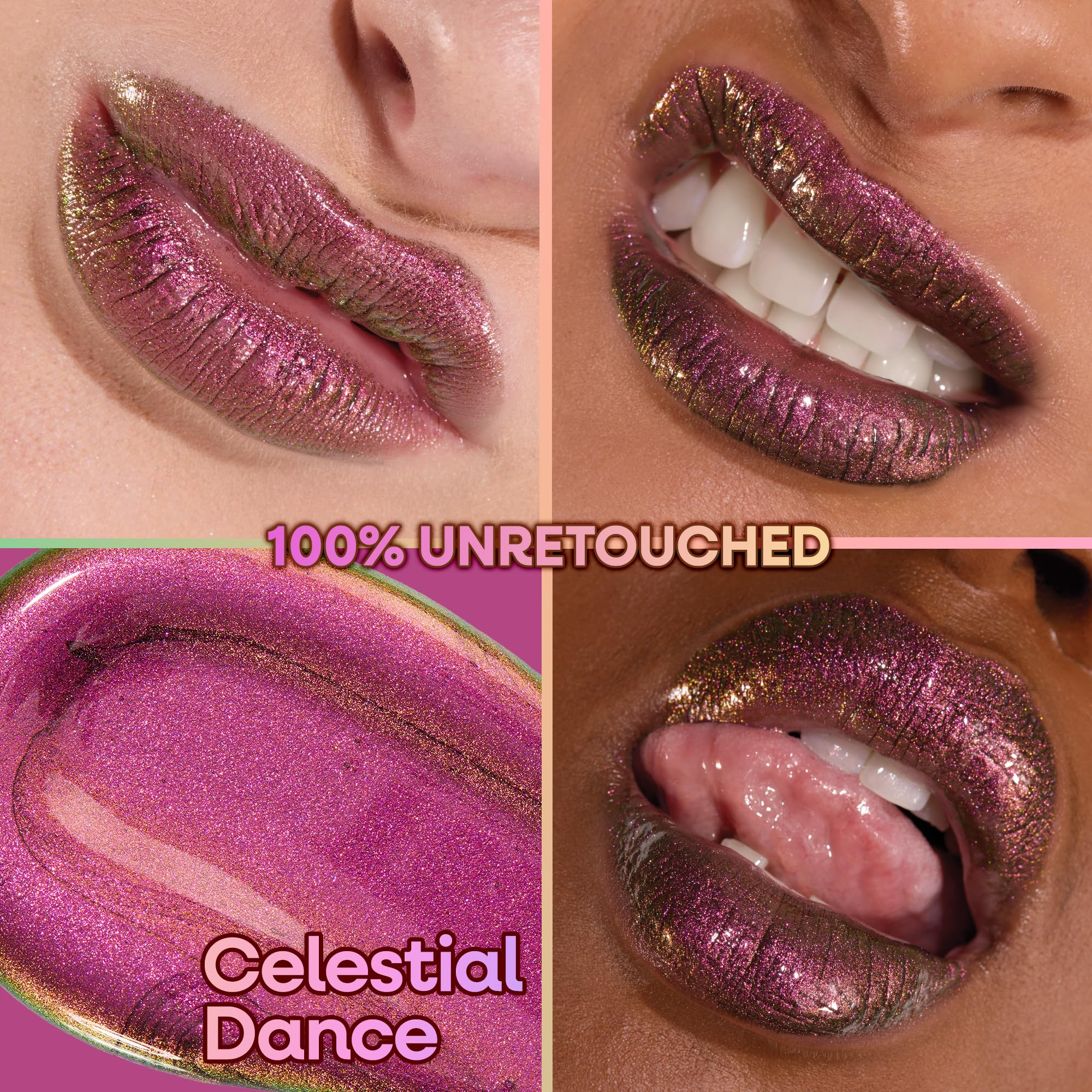wet n wild Chameleon Chrome Lip Foil, aplicación suave para resultado cómodo