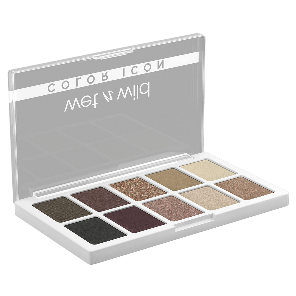 Wet n Wild Color Icon 10-Pan Palette wet or dry use for versatile application.