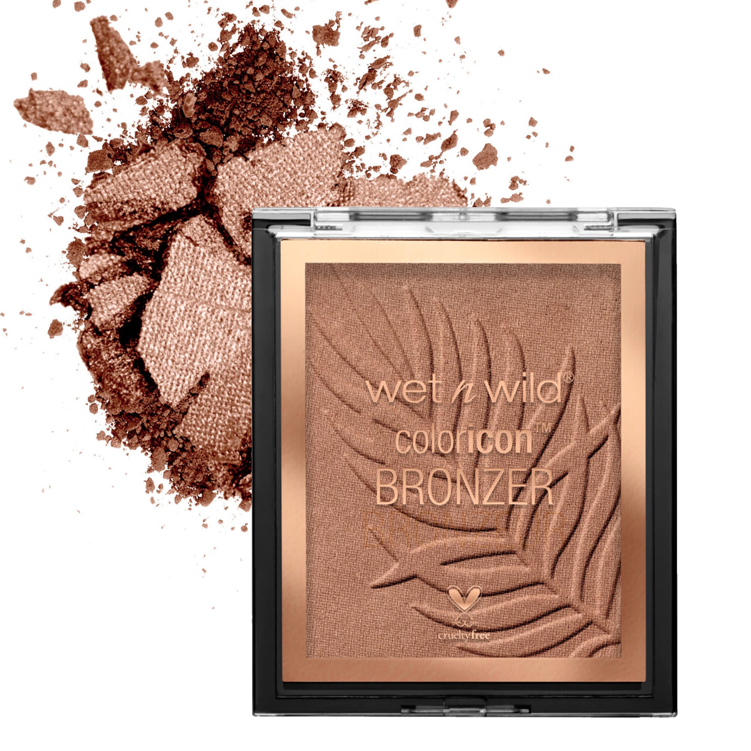 wet n wild Color Icon Bronzer Sunset Striptease compact delivers a warm sun-kissed glow