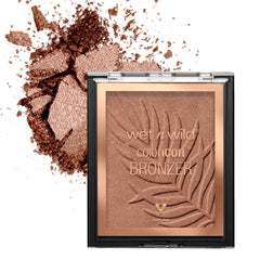 wet n wild Color Icon Bronzer Sunset Striptease compact delivers a warm sun-kissed glow
